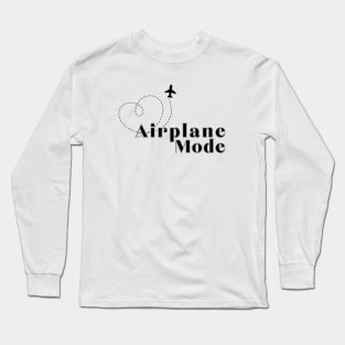 Airplane Mode Long Sleeve T-Shirt